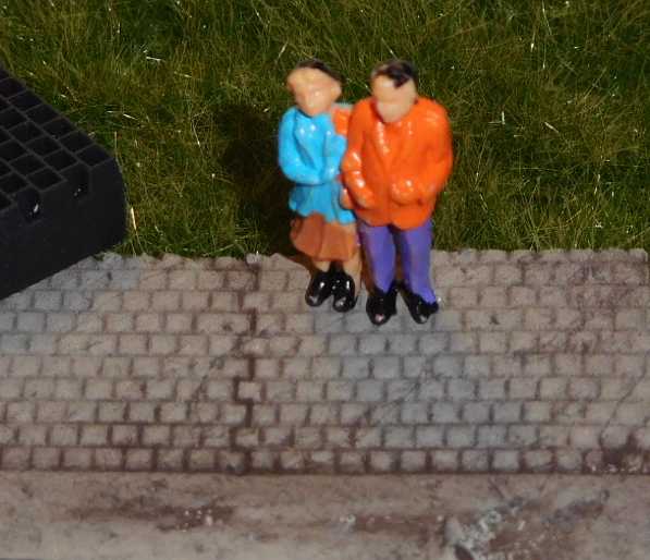 Stempelrollen Strasse + Mauer