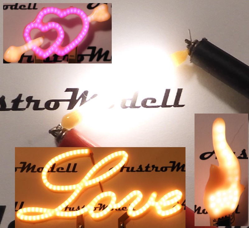Lichtstäbe und Sonderformen